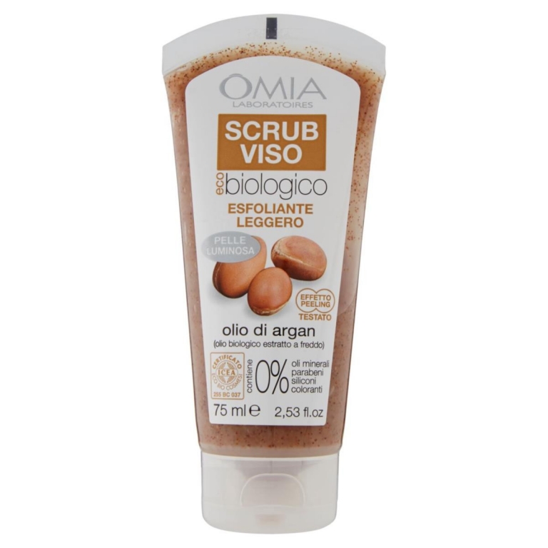 OMIA SCRUB VISO ARGAN ML.75